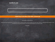Tablet Screenshot of nextdiret.com